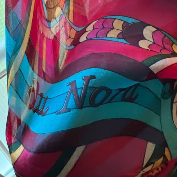 Hermes Scarf. ‘L'Ombrelle Magique’. 100% Muslin Silk. Very Large. Pierre Marie. - Picture 8 of 16